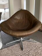 Label Hidde leren draaifauteuil, Ophalen, Overige kleuren, Leer, Zo goed als nieuw
