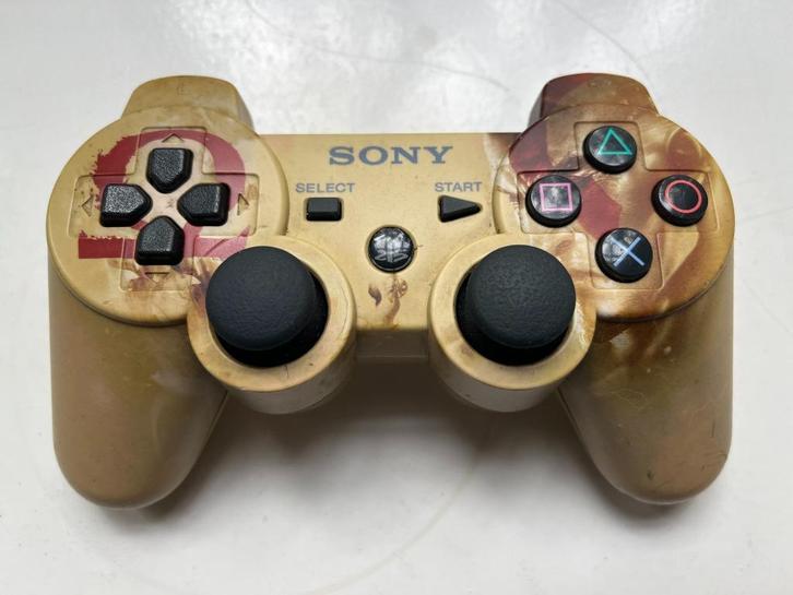 Dualshock 3 God of War Kratos Editie PS3 Controller Sixaxis, Spelcomputers en Games, Games | Sony PlayStation 3, Gebruikt, Overige genres