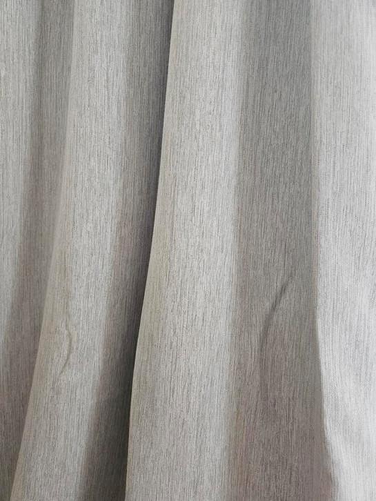 Gordijnen 250 hoog V39, Huis en Inrichting, Stoffering | Gordijnen en Lamellen, Nieuw, 200 cm of meer, 200 cm of meer, Beige, Ophalen of Verzenden