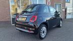 Fiat 500 1.2 Lounge, Panoramadak, Climate Control, Stof, Gebruikt, 4 cilinders, Zwart