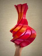 3D vaas 40 cm via Lobke NIEUW, Nieuw, Ophalen of Verzenden, Glas, Minder dan 50 cm