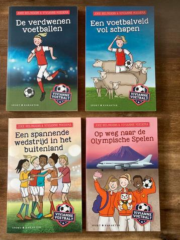 Vivianne (Miedema)  Voetbalt, 4 boeken over meisjes voetbal. beschikbaar voor biedingen