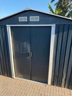 Tuinberging tuinschuur metaal, Tuin en Terras, Schuur, Zonder ramen, Metaal, Ophalen