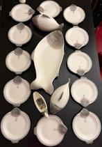 Art deco fish set for 12 person, Ophalen of Verzenden