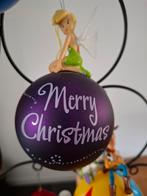 Disney kerst ornament tinkerbell merry christmas, Ophalen, Zo goed als nieuw, Beeldje of Figuurtje