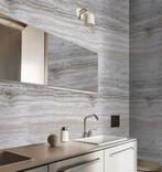 Natuursteenlook  Travertin Veincut Silver198x598x9mm, 60 cm of meer, Nieuw, Ophalen of Verzenden, 10 m² of meer