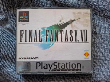 Final Fantasy 7 PS1 beschikbaar voor biedingen
