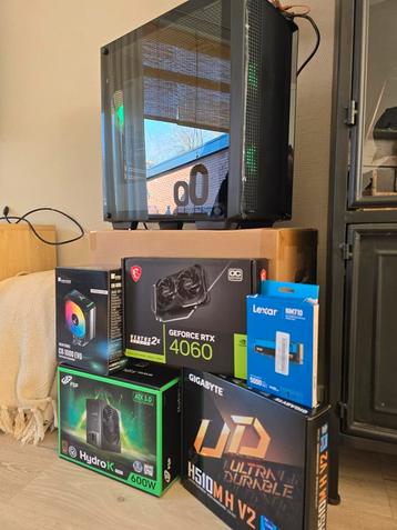 RTX 4060 GAME PC ACTIE | 2 jaar garantie | nieuw | Windows11 beschikbaar voor biedingen