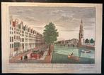 Opticagravure montelbaanstoren Amsterdam, Antiek en Kunst, Ophalen of Verzenden