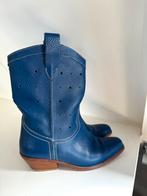 AB DONKERS blauwe leren laarzen cowboylaarzen 40,5 zgan CHCS, Lage of Enkellaarzen, Blauw, Ophalen of Verzenden, Ab Donkers