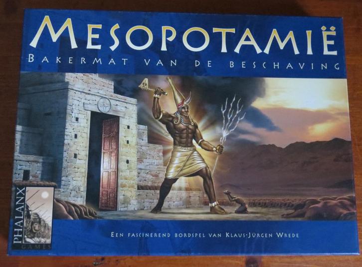 Mesopotamië, Hobby en Vrije tijd, Gezelschapsspellen | Bordspellen, Zo goed als nieuw, Een of twee spelers, Drie of vier spelers