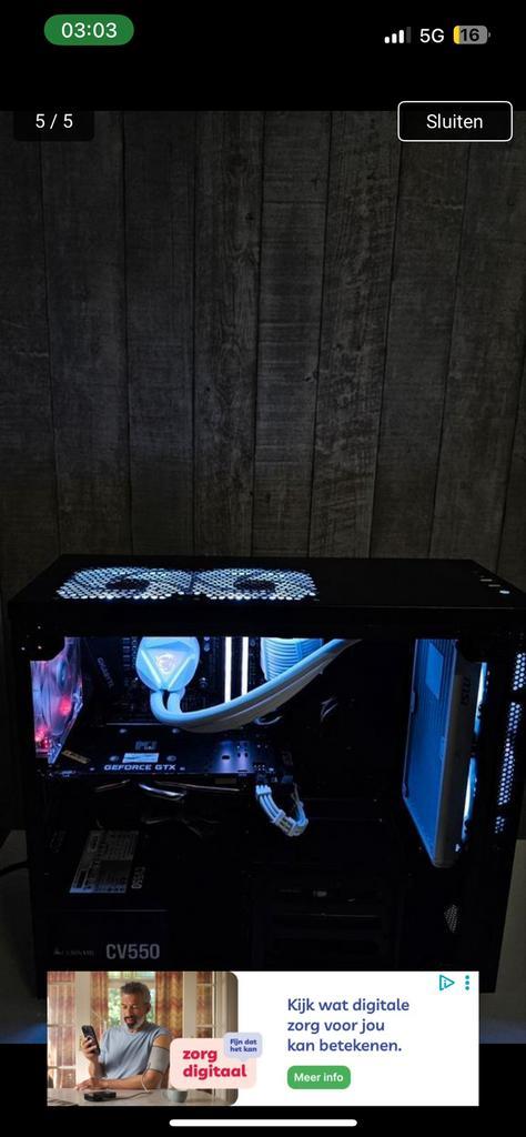 High end gaming pc, Computers en Software, Videokaarten, Zo goed als nieuw, PCI-Express 3.0, GDDR5, Verzenden