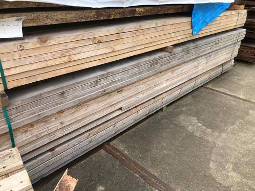 Steigerhout 3 euro per meter ook eiken frake ayous vuren, Doe-het-zelf en Verbouw, Hout en Planken, Nieuw, Plank, Steigerhout