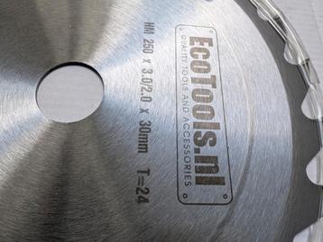 Ecotools zaagblad HM 250x30mm 24 tands  beschikbaar voor biedingen