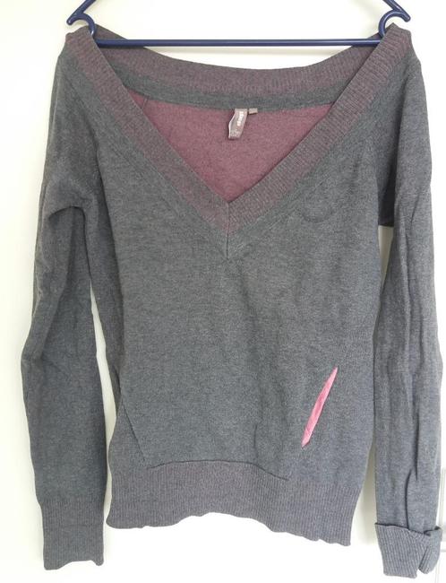 Trui maat L, Kleding | Dames, Truien en Vesten, Gedragen, Maat 42/44 (L), Grijs, Ophalen of Verzenden