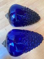 6 stuks Glas XL: 3x druiventrossen+1x eikel +2 Heksenbollen, Ophalen