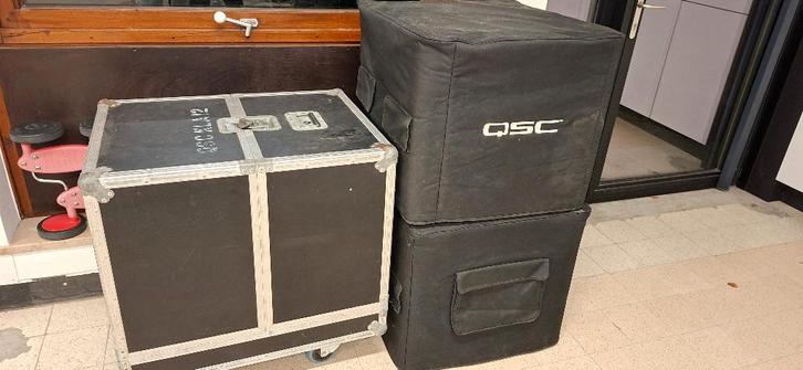 Qsc Kla12 + kla181, Audio, Tv en Foto, Luidsprekers, Gebruikt, Front, Rear of Stereo speakers, 120 watt of meer, Overige merken