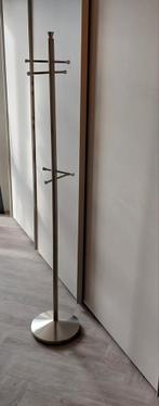 Twee staande kapstokken nikkel, Ophalen, Zo goed als nieuw, Metaal, Staande kapstok