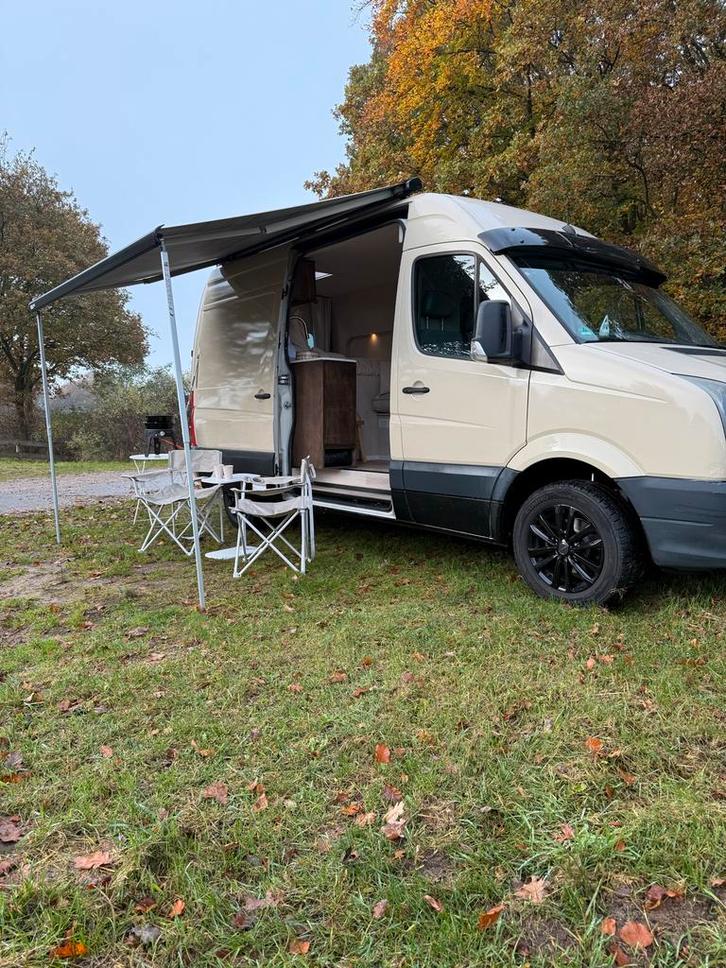 Volkswagen Crafter Camperbus, Caravans en Kamperen, Campers, Particulier, tot en met 2, Volkswagen, Diesel, Handgeschakeld, L-zit