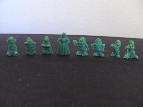 Mini set van Sneeuwwitje en de 7 dwergen (groen), Verzamelen, Disney, Zo goed als nieuw, Beeldje of Figuurtje, Sneeuwwitje of Doornroosje