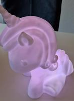 Regeboog eenhoorn lamp (moodlight unicorn), Ophalen of Verzenden, Zo goed als nieuw, Lamp