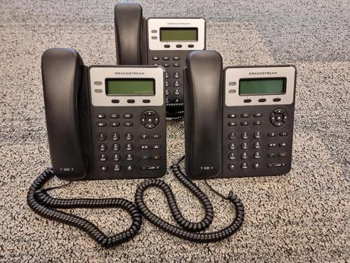 Grandstream GXP1625 (3x), Telecommunicatie, Datacommunicatie en VoIP, Gebruikt, Telefoon, Ophalen of Verzenden