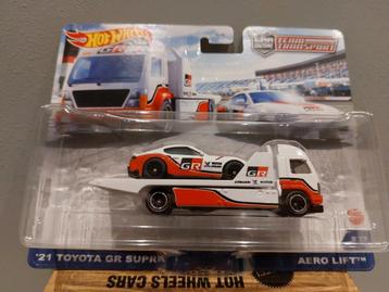 Hot Wheels Premium Team Transport Toyota GR Supra  beschikbaar voor biedingen