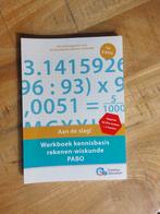 LKT Werkboek kennisbasis rekenen-wiskunde PABO, Boeken, Ophalen of Verzenden, Zo goed als nieuw, Overige niveaus
