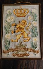 Geboorte/cloisonne tegel Margriet 1943 Porceleyne fles Delft, Antiek en Kunst, Antiek | Wandborden en Tegels, Ophalen of Verzenden