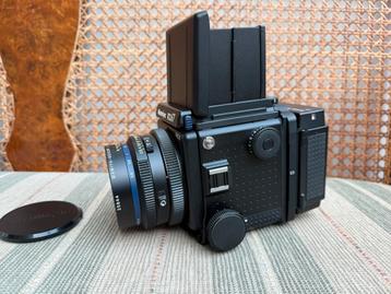 Nieuwstaat Mamiya RZ67 Pro II + 110mm 2.8 + 120 Film Back beschikbaar voor biedingen