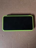Nintendo 2DS XL - Groen/Zwart (Lime edition), Spelcomputers en Games, Spelcomputers | Nintendo 2DS en 3DS, Ophalen, Zo goed als nieuw