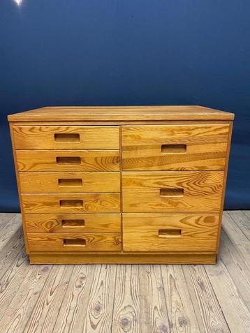 Vintage IKEA Grenen ladekast UFFE 70's/80's beschikbaar voor biedingen