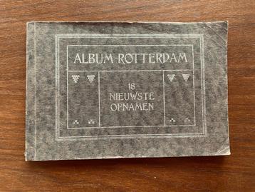 Album Rotterdam - zeldzaam fotoboek circa 1920 beschikbaar voor biedingen