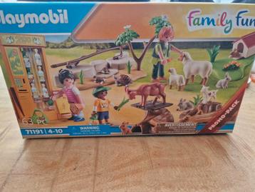 Playmobil Family Fun Dierenpark Set 71191 - Nieuw! beschikbaar voor biedingen