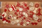 53 x vilten kersthangers, vintage, Diversen, Kerst, Ophalen of Verzenden, Zo goed als nieuw
