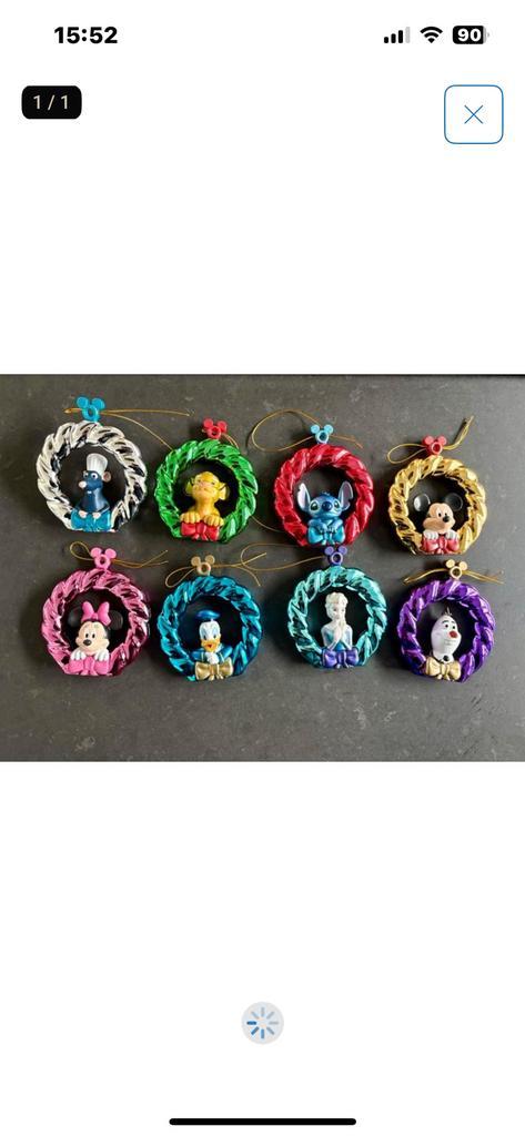 Disney kransjes, Verzamelen, Disney, Nieuw, Beeldje of Figuurtje, Overige figuren, Ophalen