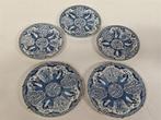 A6849 Mosa Maastricht Borden [vijf stuks; 1910-1930], Antiek en Kunst, Ophalen of Verzenden