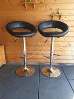 Barkruk Mancave Bar Statafel Kruk Kelder Stehtisch keuken, Ophalen, Gebruikt, Leer, In hoogte verstelbaar