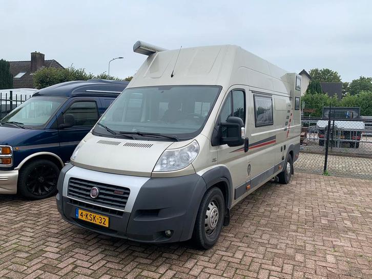 2011 Fiat Ducato Bus Camper 3.0l AUTOMAAT *105km*, Auto's, Fiat, Bedrijf, Ducato, Diesel, Origineel Nederlands, Groen, Ophalen
