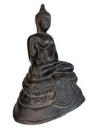 Prachtig bronzen Boeddhabeeld uit Thailand, Ophalen of Verzenden, Gebruikt