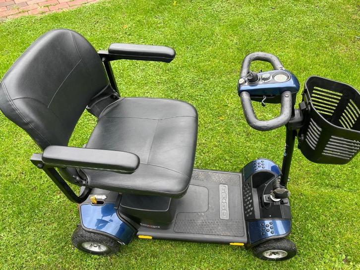 Opvouwbare scootmobiel Pride GoGo Elite Traveller 4 Plus, Diversen, Brommobielen en Scootmobielen, Zo goed als nieuw, Pride, 16 t/m 25 km