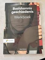 Basiskennis geschiedenis werkboek, Boeken, Studieboeken en Cursussen, Hans Keissen, Zo goed als nieuw, Alpha, HBO