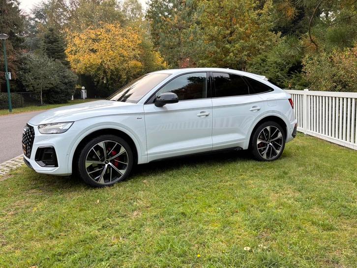 Audi Q5 55 tfsi e 367pk S-line full optie RS st, pano, hub,, Auto's, Audi, Particulier, Q5, 360° camera, 4x4, ABS, Achteruitrijcamera