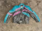 mqp jaren 80 motor jas maat 58, Ophalen of Verzenden, Tweedehands, Jas | leer