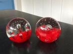 2 mooie glazen paperweights, Ophalen of Verzenden
