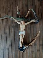Crucifix "gewei" met Jezus Christus, Ophalen of Verzenden
