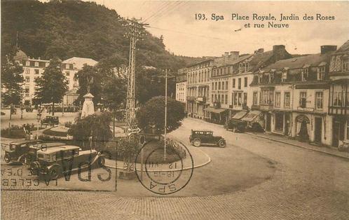 (376-004-025) Spa  Place Royale, Verzamelen, Ansichtkaarten | Buitenland, Overig Europa, Verzenden