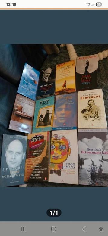 12 luisterboeken voor 35 euro  beschikbaar voor biedingen