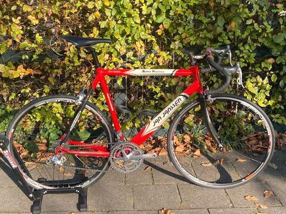 Jan Janssen Racefiets - Frame 61cm - Campagnolo, Fietsen en Brommers, Fietsen | Racefietsen, Gebruikt, Heren, Overige merken, Minder dan 10 versnellingen