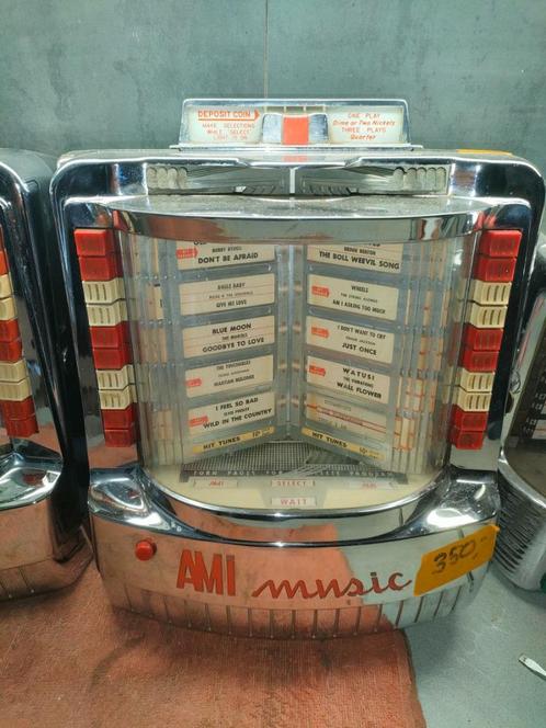 14 wallboxen + onderdelen in een koop, Verzamelen, Automaten | Jukeboxen, Gebruikt, Ami, 1950 tot 1960, Ophalen